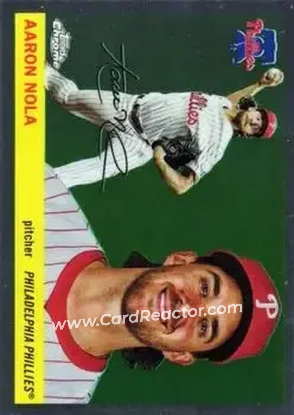 2025 Topps Chrome Platinum #156 Aaron Nola