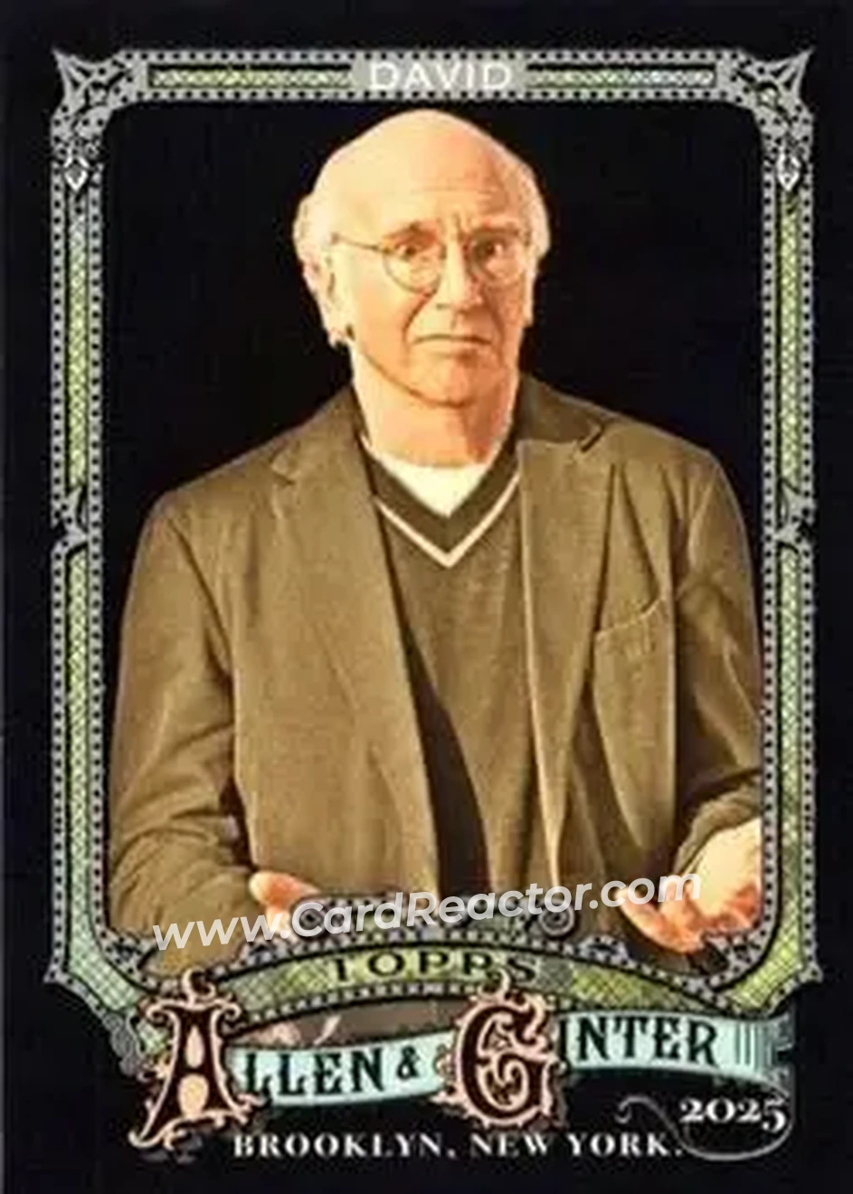 Front of Larry David
