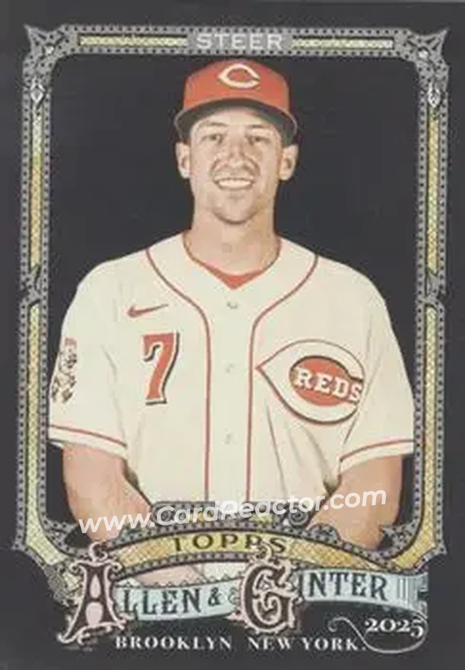 2025 Topps Allen & Ginter X #186 Spencer Steer