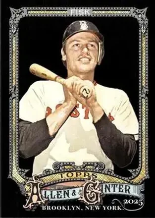 2025 Topps Allen & Ginter X #187 Carlton Fisk