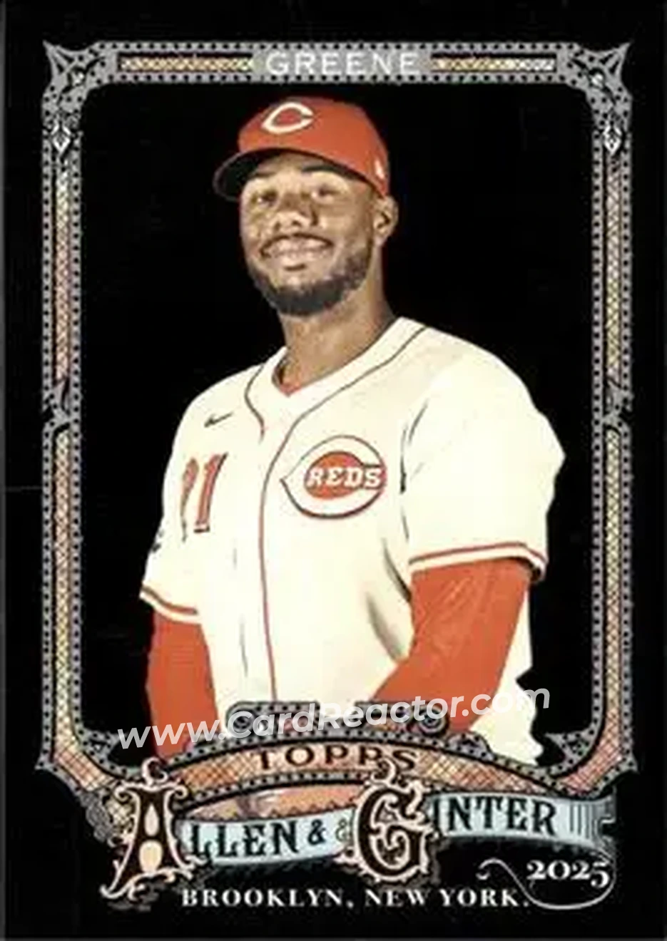 2025 Topps Allen & Ginter X #188 Hunter Greene