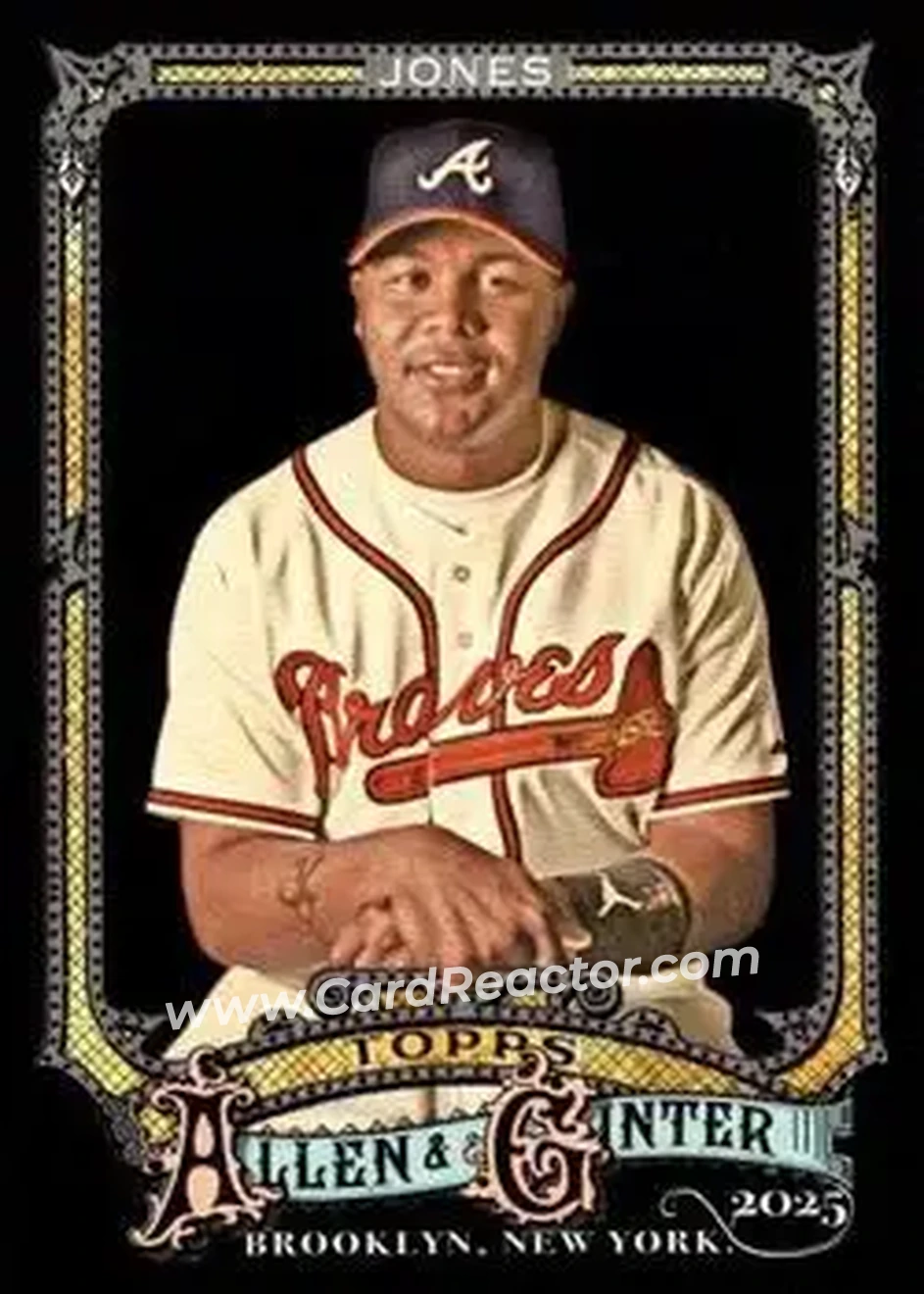 2025 Topps Allen & Ginter X #190 Andruw Jones