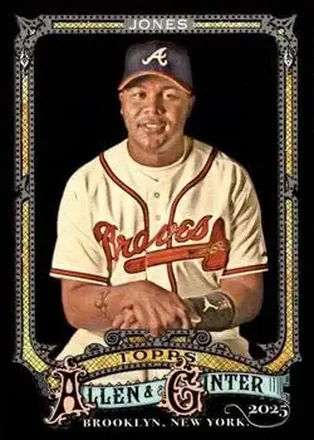 2025 Topps Allen & Ginter X #190 Andruw Jones