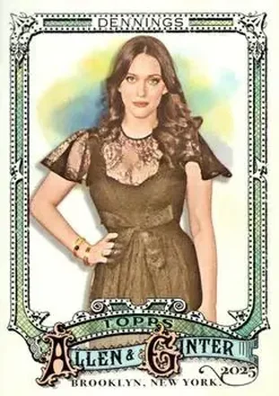2025 Topps Allen & Ginter #213 Kat Dennings