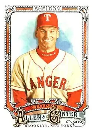 2025 Topps Allen & Ginter #214 Scott Sheldon