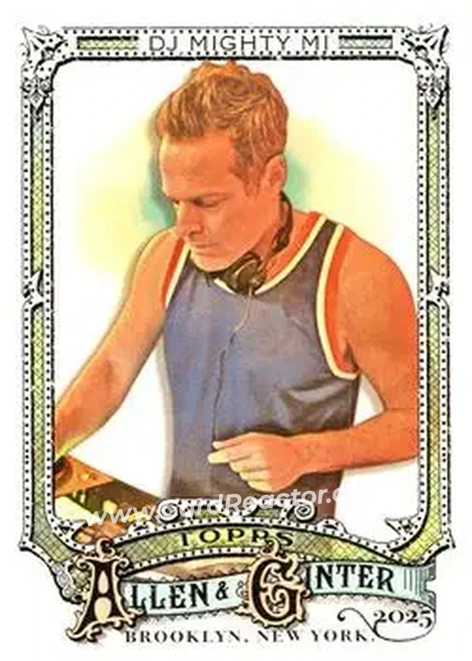 Front of DJ Mighty Mi