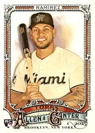 2025 Topps Allen & Ginter #218 Agustín Ramírez