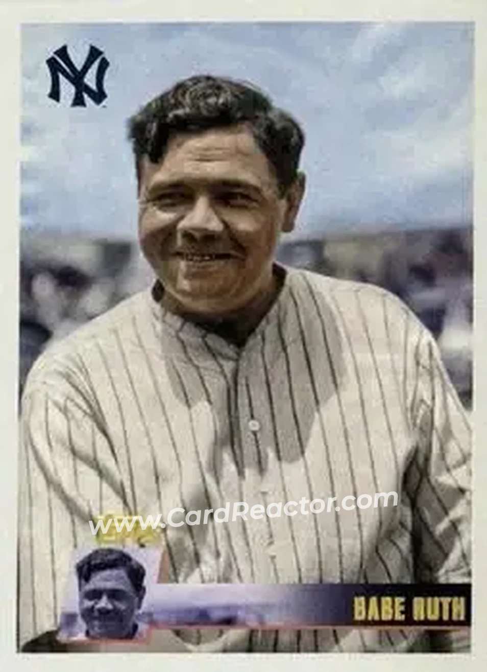 Front of Babe Ruth