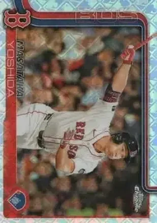 2025 Topps Chrome Logofractor Edition #141 Masataka Yoshida