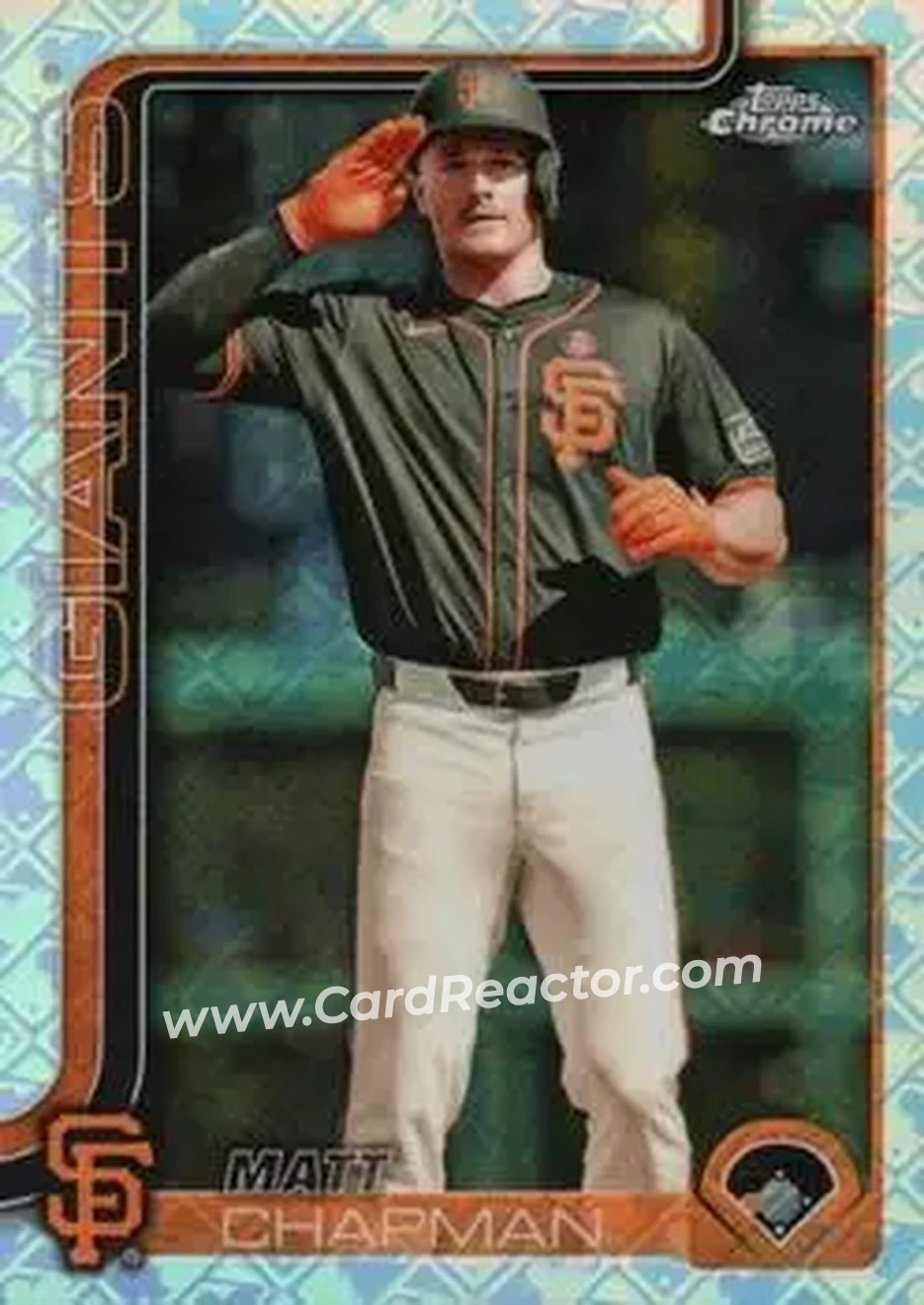 Front of Matt Chapman