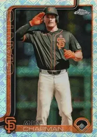 2025 Topps Chrome Logofractor Edition #148 Matt Chapman