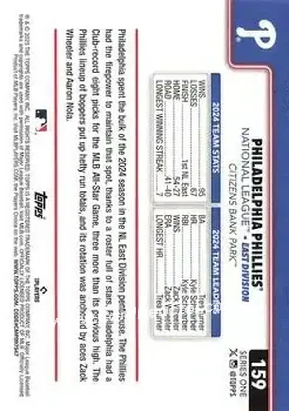 Back of Card #159