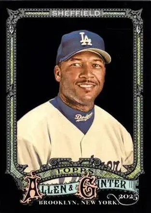 2025 Topps Allen & Ginter X #191 Gary Sheffield