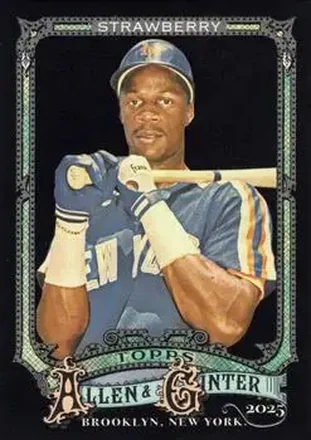 2025 Topps Allen & Ginter X #192 Darryl Strawberry