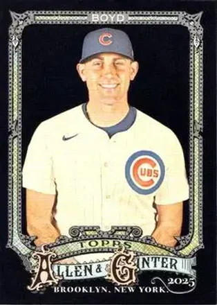 2025 Topps Allen & Ginter X #197 Matthew Boyd