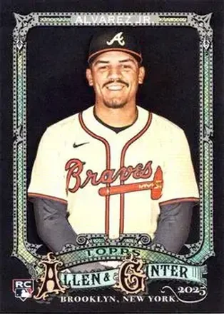 2025 Topps Allen & Ginter X #201 Nacho Alvarez Jr.