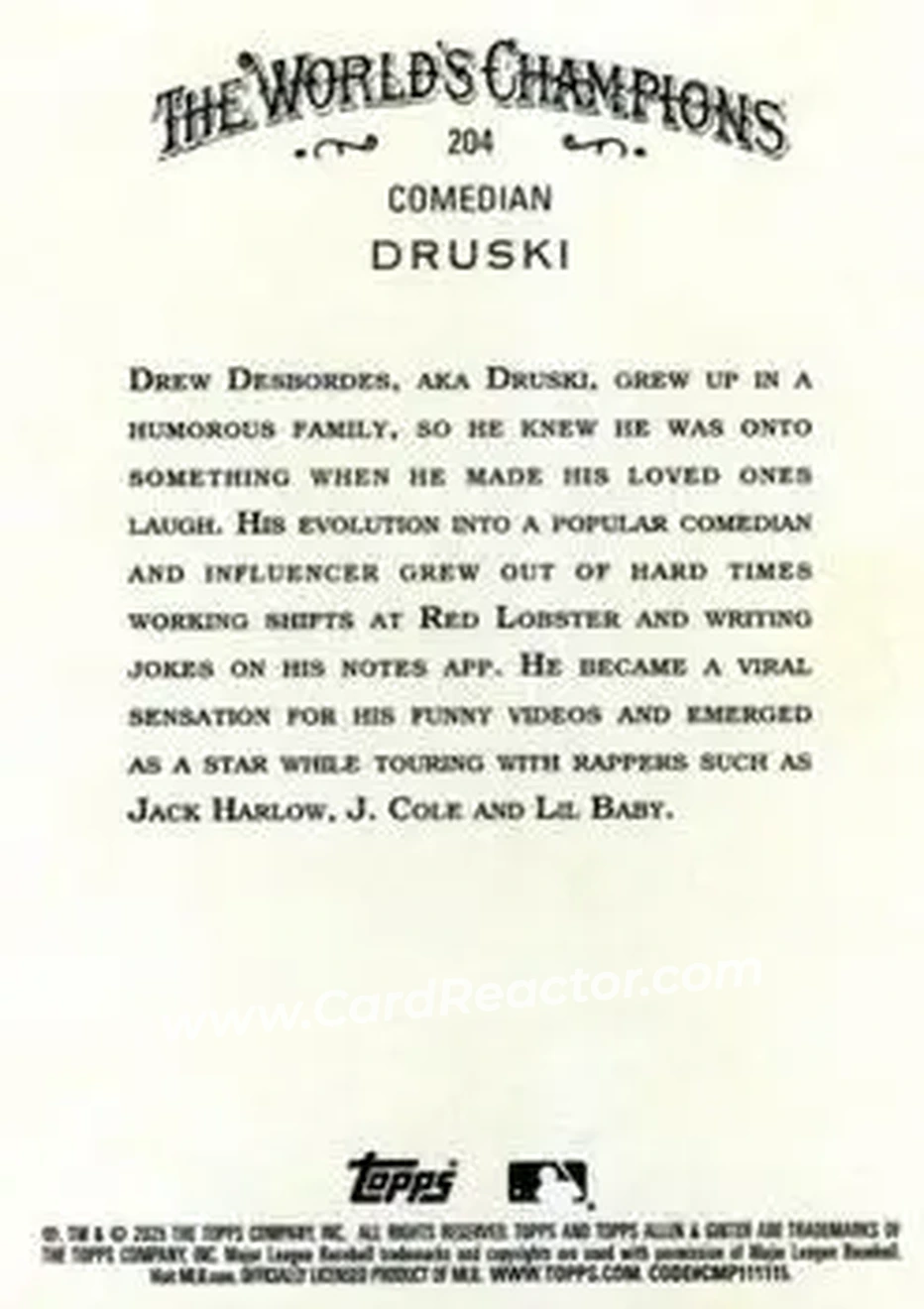 Back of Druski