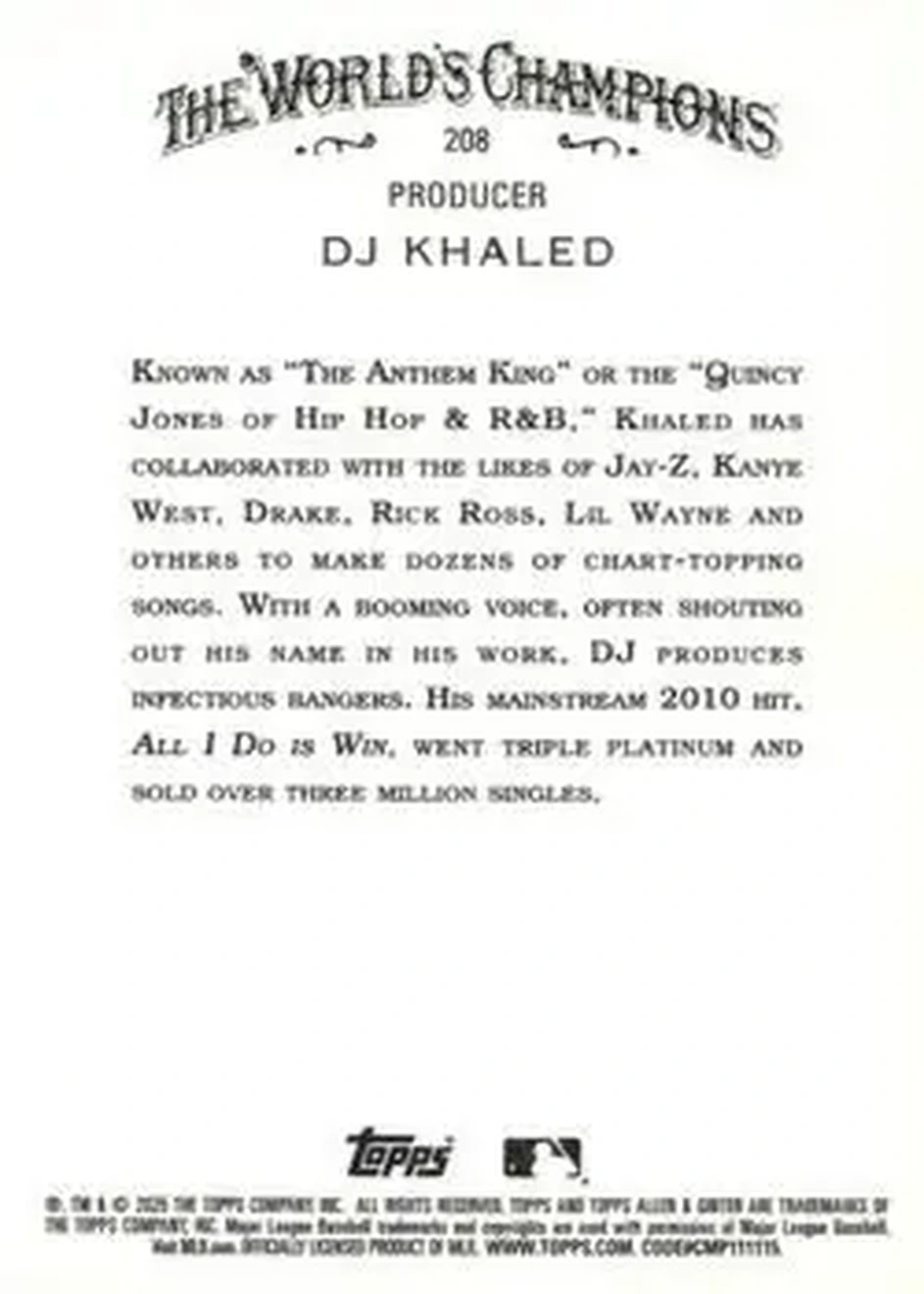 Back of DJ Khaled