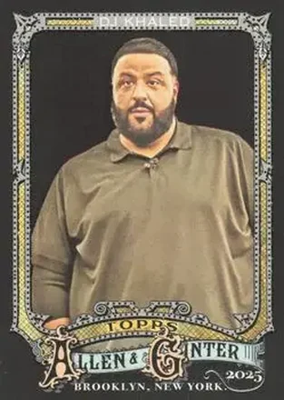 2025 Topps Allen & Ginter X #208 DJ Khaled