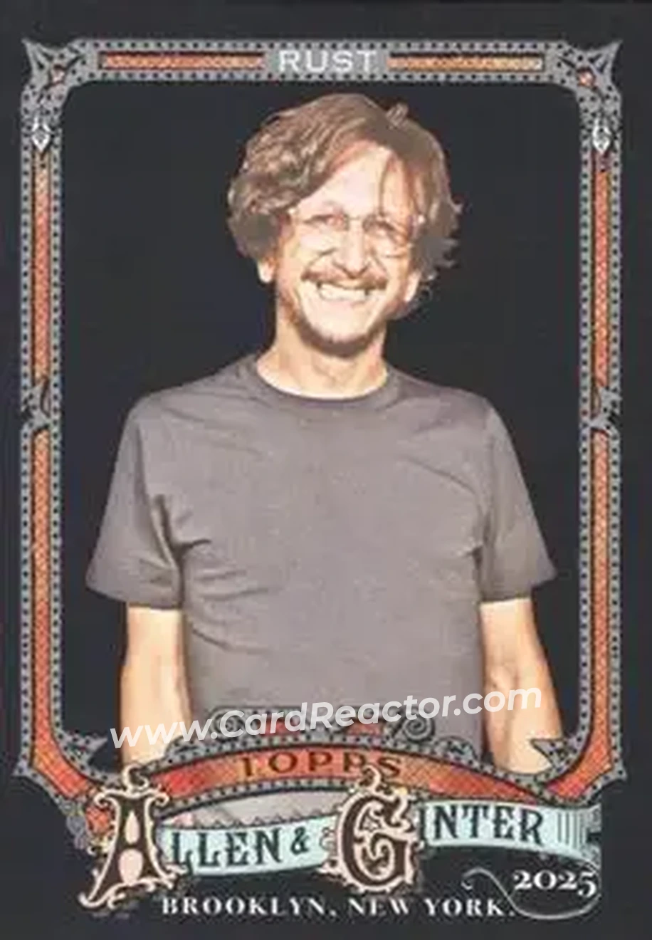Front of Paul Rust