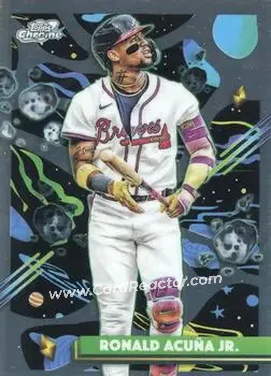 Front of Ronald Acuña Jr.