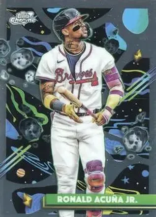 2025 Topps Chrome Cosmic #165 Ronald Acuña Jr.