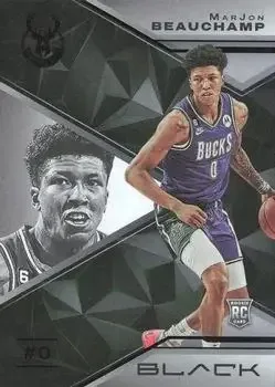 2022-23 Panini Black feature card