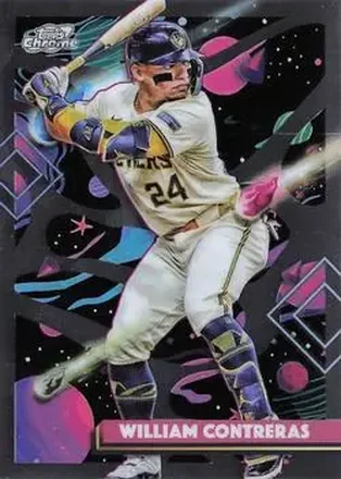 2025 Topps Chrome Cosmic #171 William Contreras