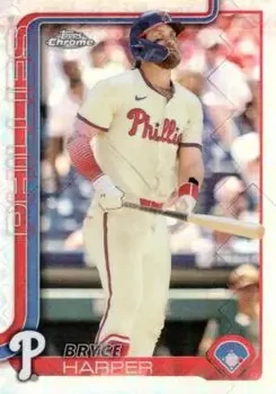 2025 Topps Chrome Logofractor Edition #150 Bryce Harper