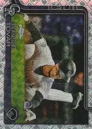 2025 Topps Chrome Logofractor Edition #154 Ezequiel Tovar
