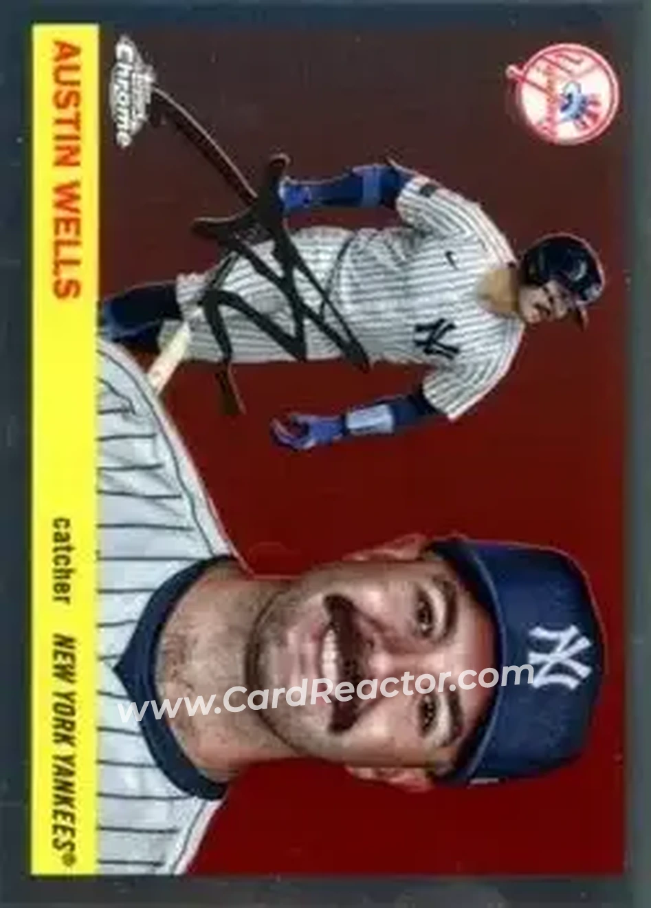 2025 Topps Chrome Platinum #165 Austin Wells