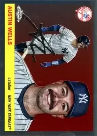 2025 Topps Chrome Platinum #165 Austin Wells