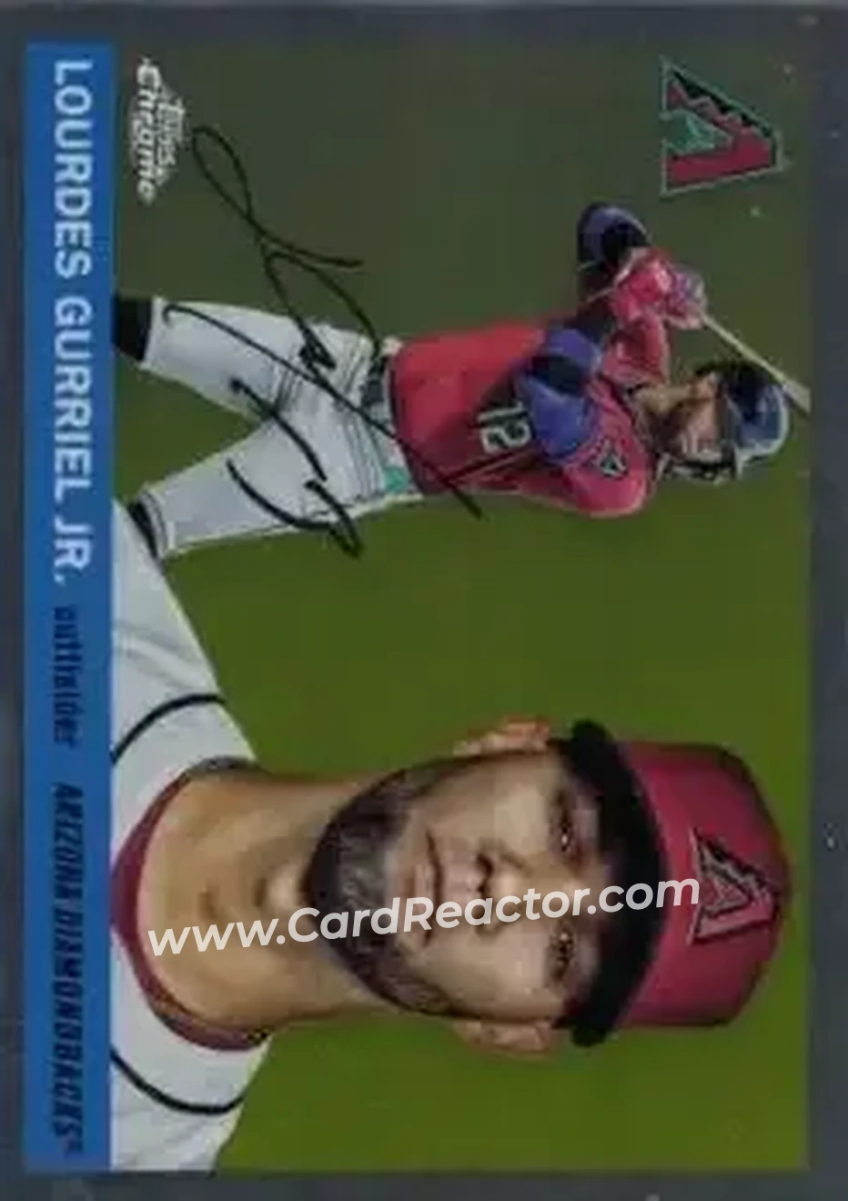 Front of Lourdes Gurriel Jr.