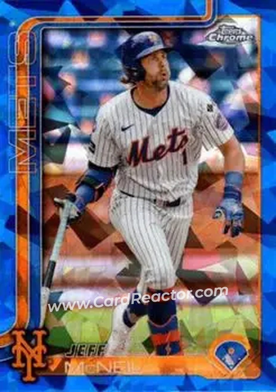 2025 Topps Chrome Sapphire Edition #167 Jeff McNeil