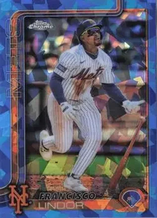 2025 Topps Chrome Sapphire Edition #170 Francisco Lindor