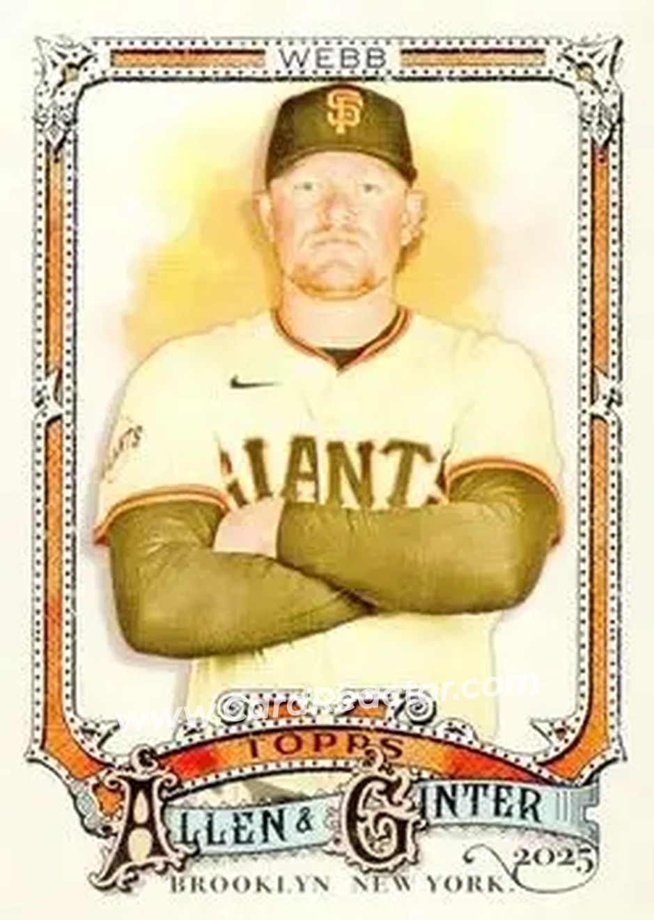 2025 Topps Allen & Ginter #232 Logan Webb