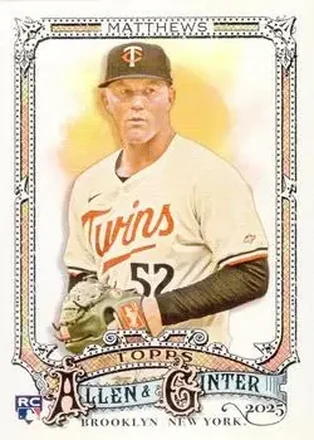 2025 Topps Allen & Ginter #235 Zebby Matthews