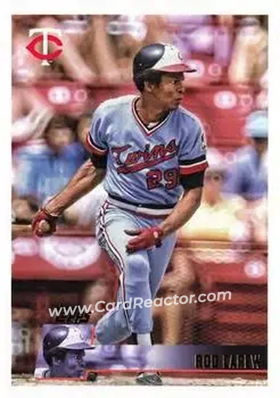 Front of Rod Carew