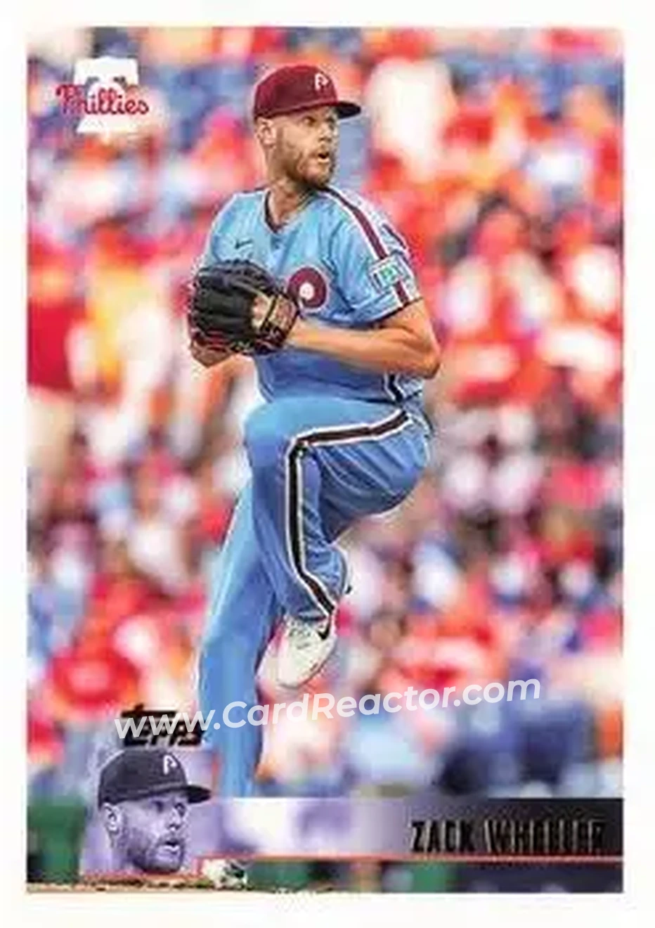 Front of Zack Wheeler