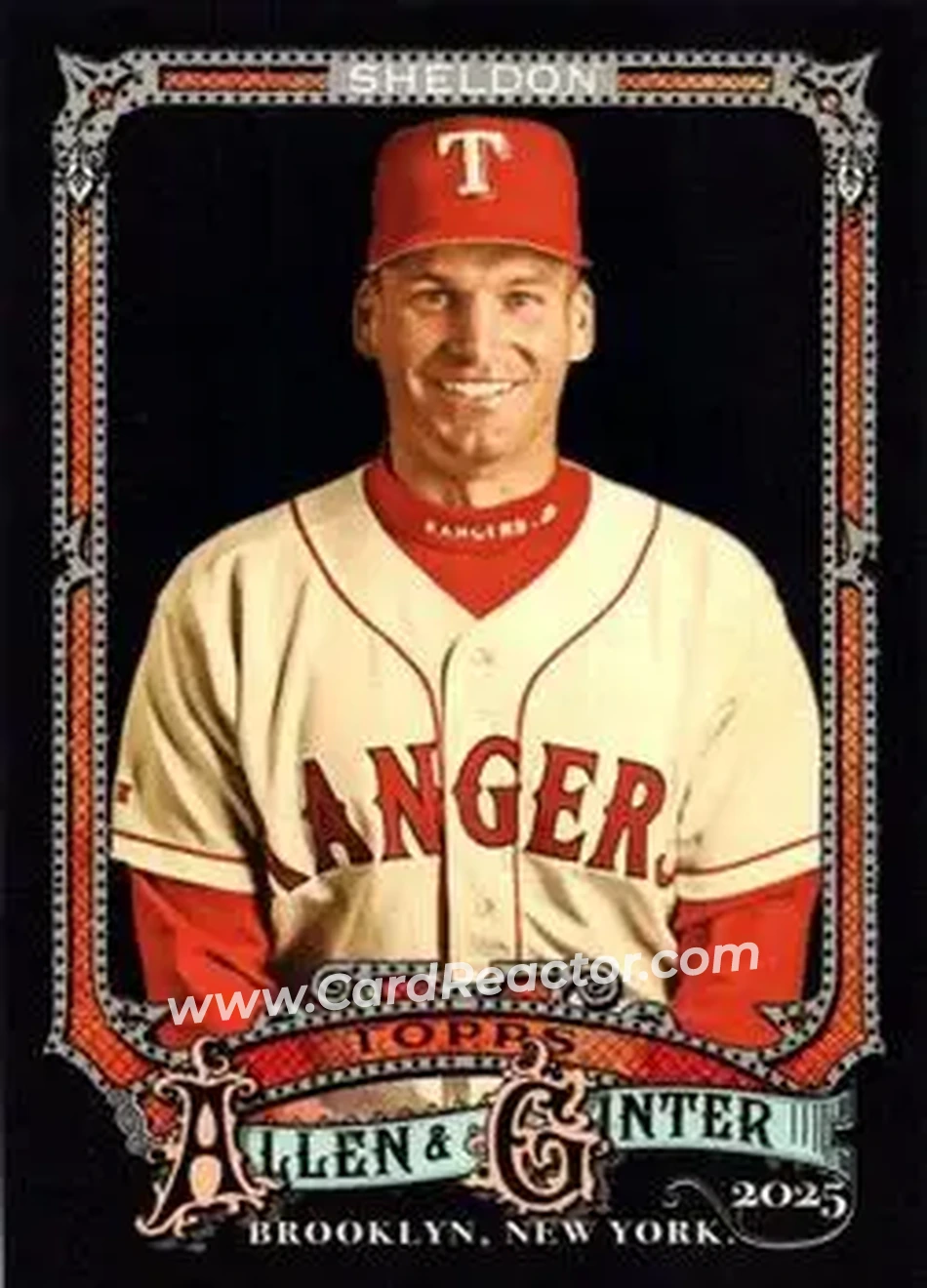 2025 Topps Allen & Ginter X #214 Scott Sheldon