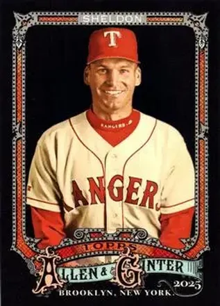2025 Topps Allen & Ginter X #214 Scott Sheldon