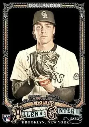 2025 Topps Allen & Ginter X #217 Chase Dollander