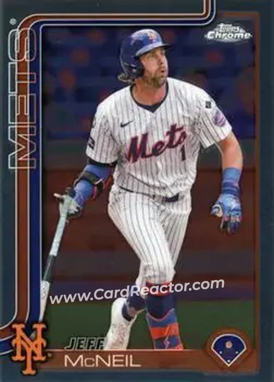 2025 Topps Chrome #167 Jeff McNeil