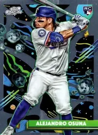 2025 Topps Chrome Cosmic #176 Alejandro Osuna
