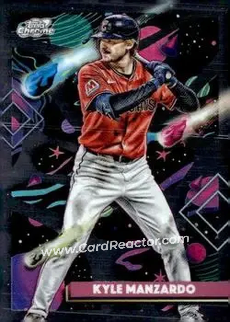 2025 Topps Chrome Cosmic #180 Kyle Manzardo
