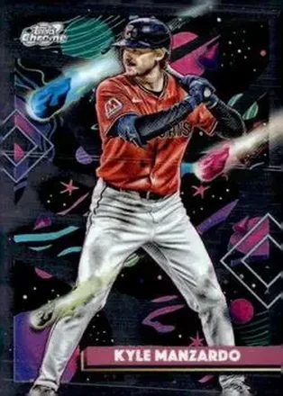 2025 Topps Chrome Cosmic #180 Kyle Manzardo