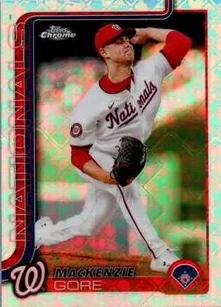 2025 Topps Chrome Logofractor Edition #160 Mackenzie Gore