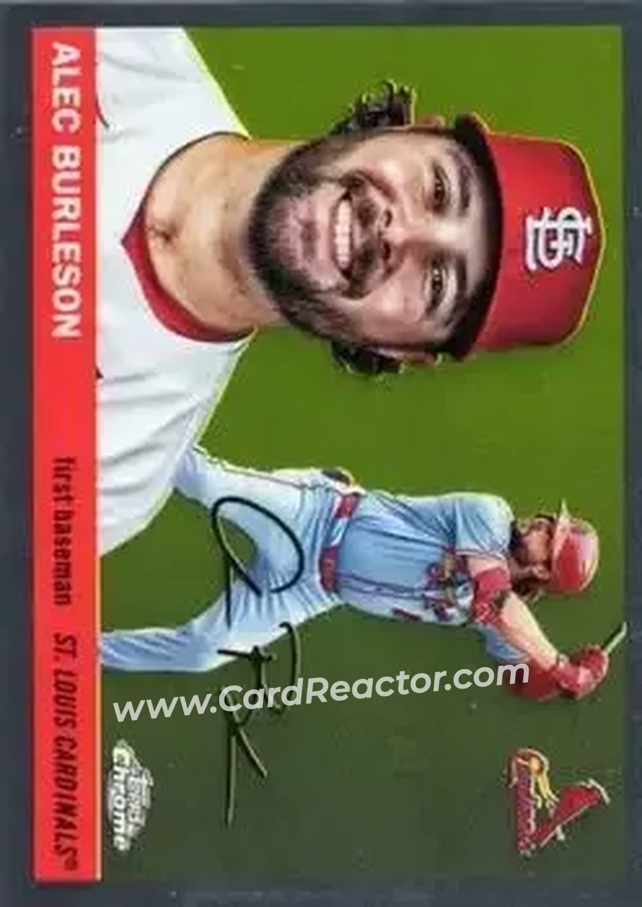 Front of Alec Burleson