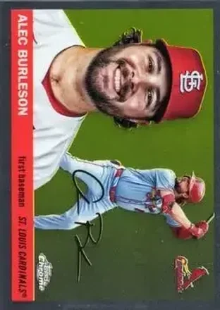 2025 Topps Chrome Platinum #173 Alec Burleson