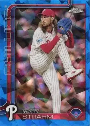 2025 Topps Chrome Sapphire Edition #178 Matt Strahm